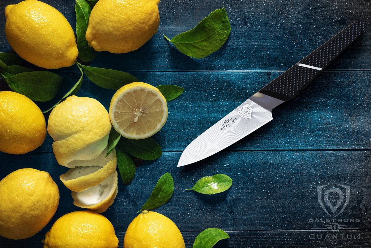 Misen 3 Inch Paring Knife - Small Kitchen Knife for Cutting Fruit,  Vegetables and More - High Carbon Stainless Steel Ultra Sharp Paring  Knives, Black