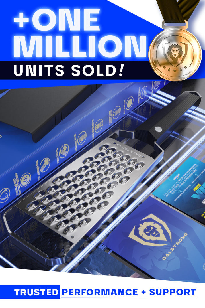 Professional Wide Cheese Grater | Extra Coarse | Dalstrong ©