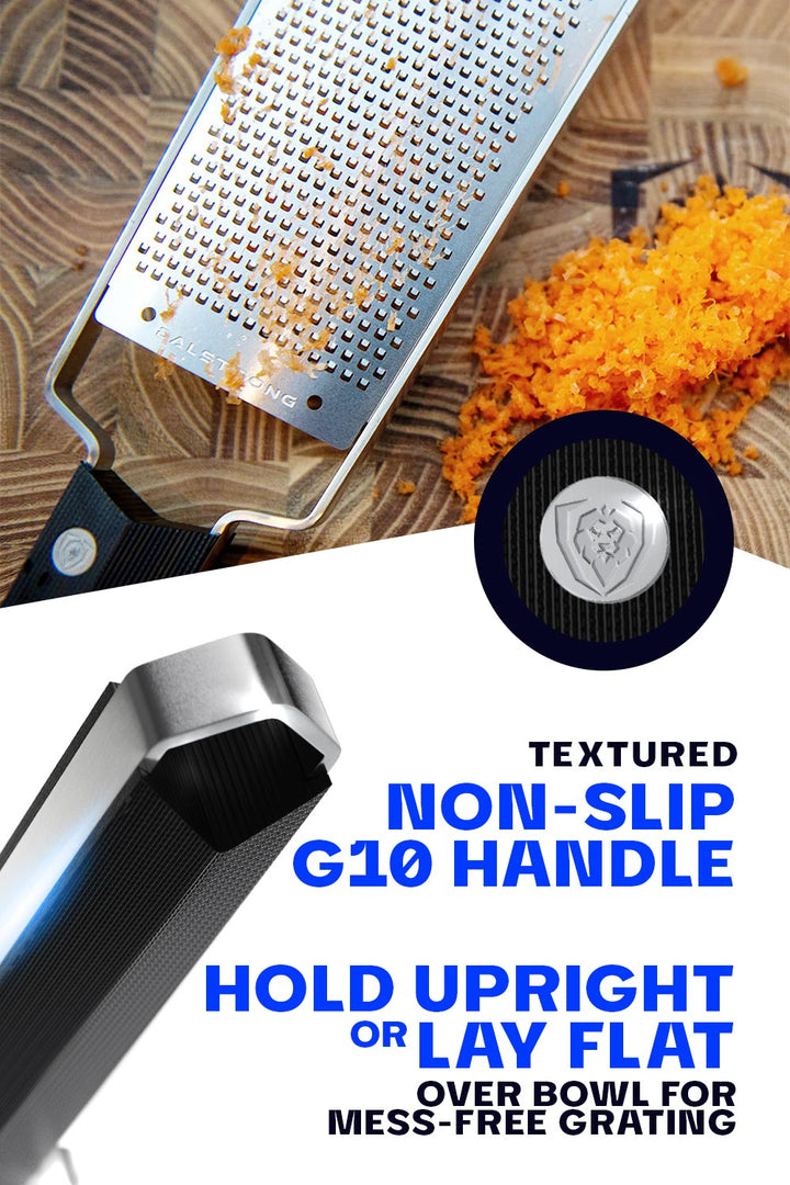 Professional Fine Wide Cheese Grater | Dalstrong ©