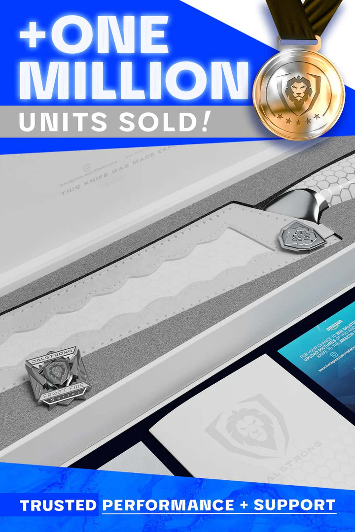 Bread Knife 8" | Frost Fire Series | NSF Certified | Dalstrong ©