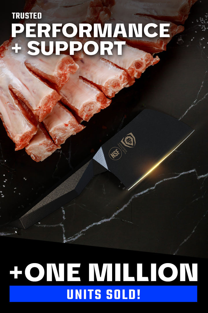 Mini Cleaver Knife 4.5" | Shadow Black Series | NSF Certified | Dalstrong ©