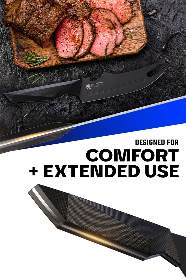 BBQ Pitmaster Knife 6.5" | Shadow Black Series | NSF Certified | Dalstrong ©