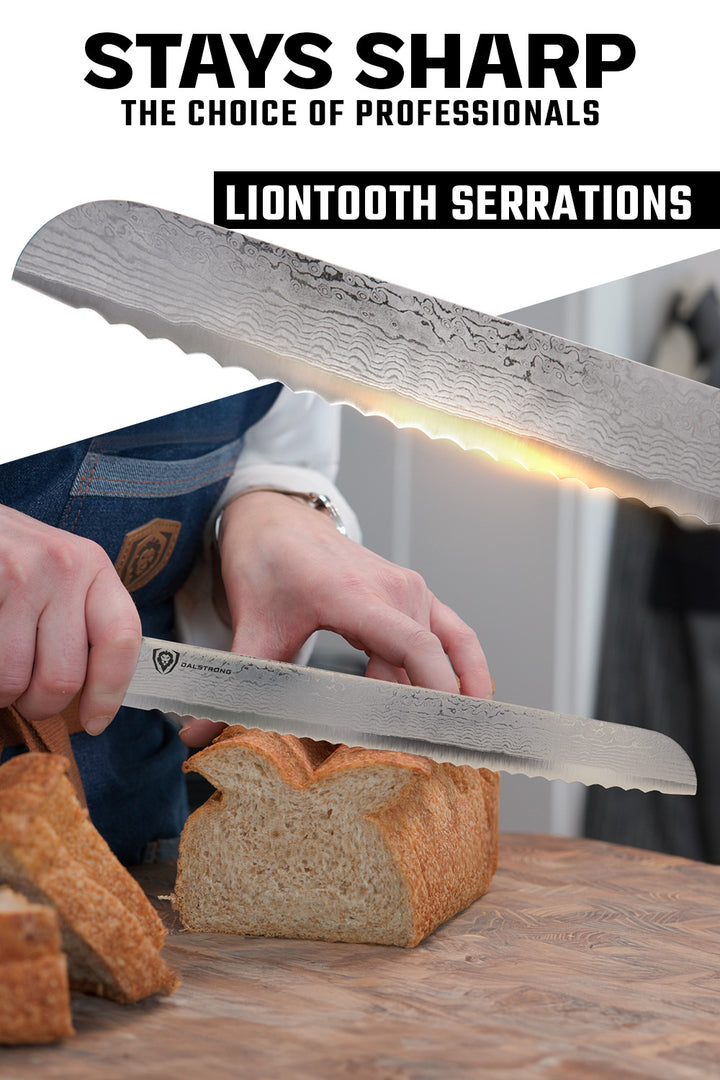 Bread Knife 10.25" | Shogun Series ELITE | Dalstrong ©