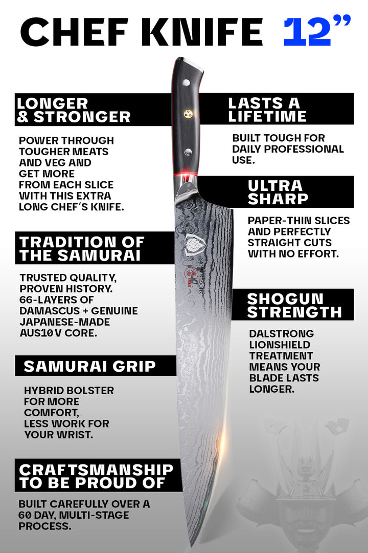 Chef's Knife 12" | Shogun Series ELITE | Dalstrong ©