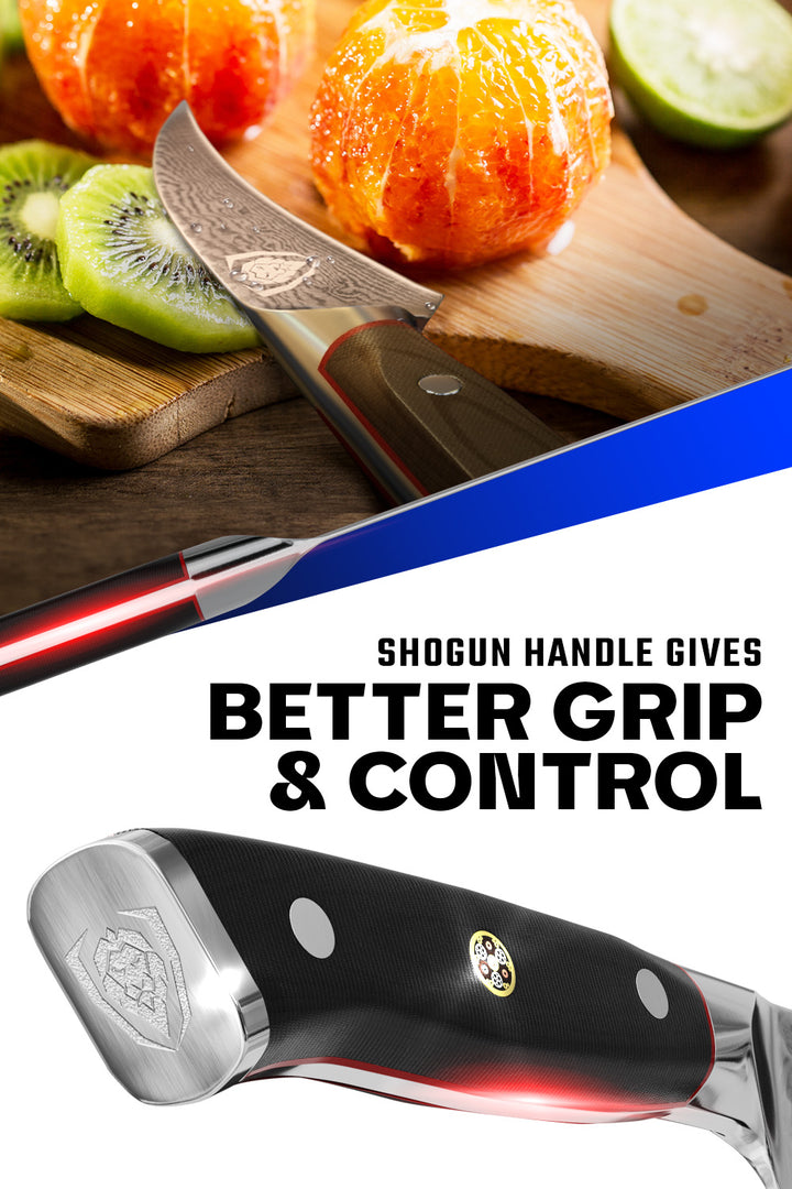 Bird's Beak Peeling & Paring Knife 3" | Shogun Series ELITE | Dalstrong ©