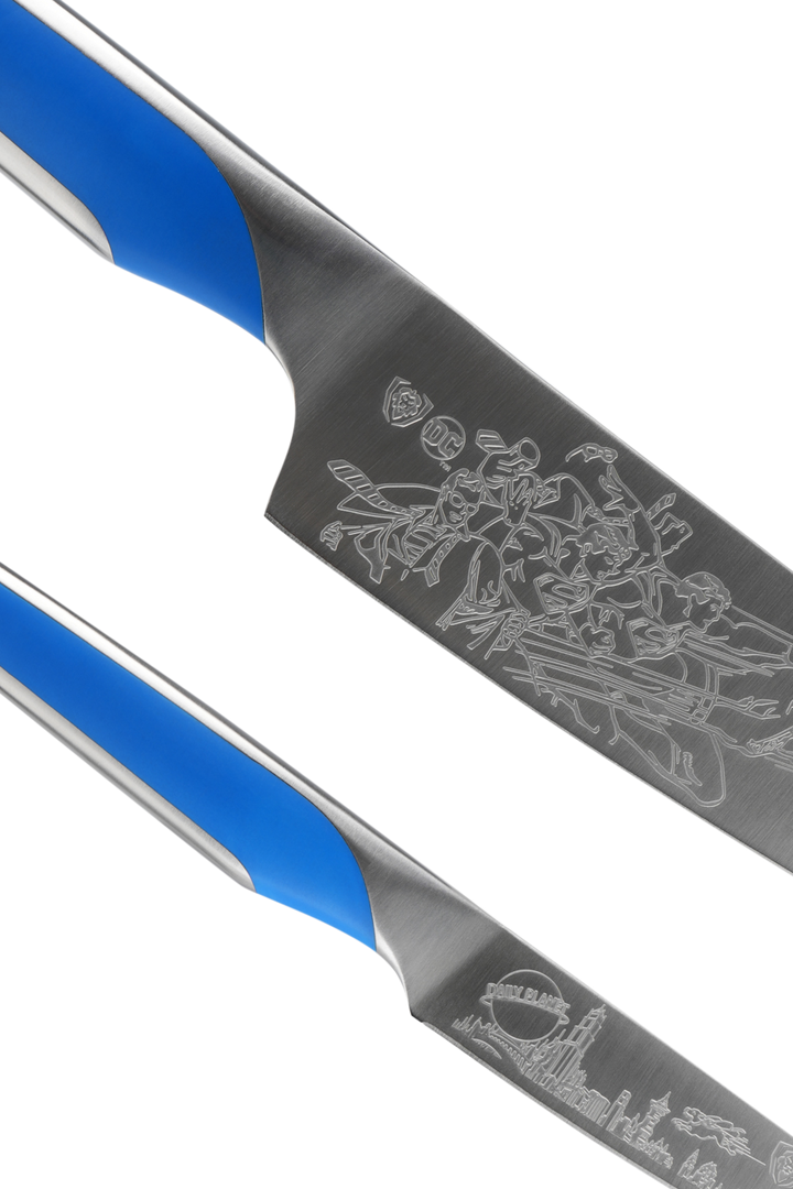 2 Piece Set | 8" Chef's Knife & 3.75" Paring Knife | SUPERMAN™ Edition | Dalstrong ©