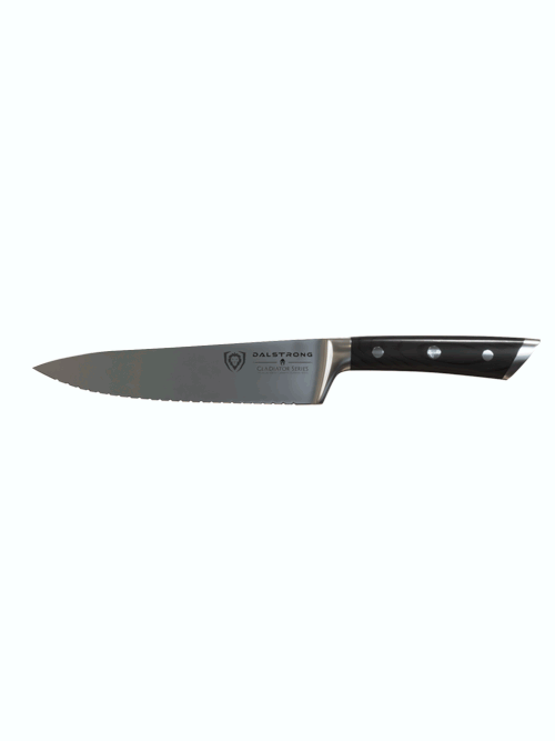 Serrated Chef Knife 7.5" | Gladiator Series | NSF Certified | Dalstrong ©