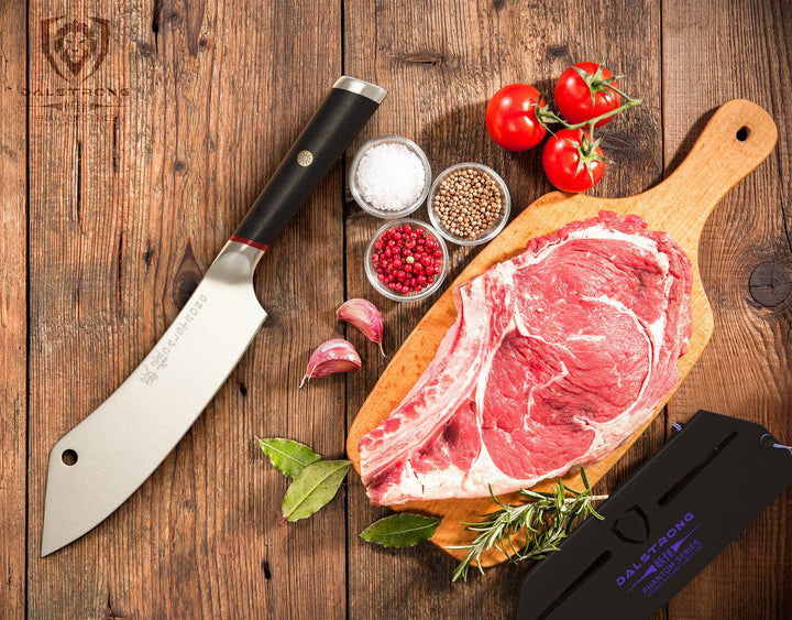 Cleaver Hybrid Chef's Knife 8" | Crixus | Phantom Series | Dalstrong ©