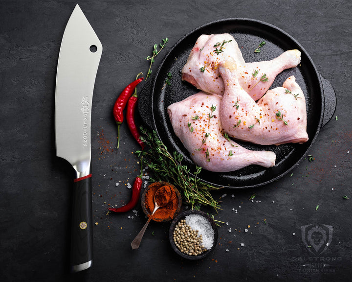 Cleaver Hybrid Chef's Knife 8" | Crixus | Phantom Series | Dalstrong ©