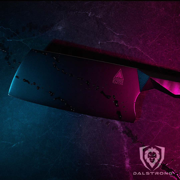 Cleaver Knife 7" | Shadow Black Series | NSF Certified | Dalstrong ©