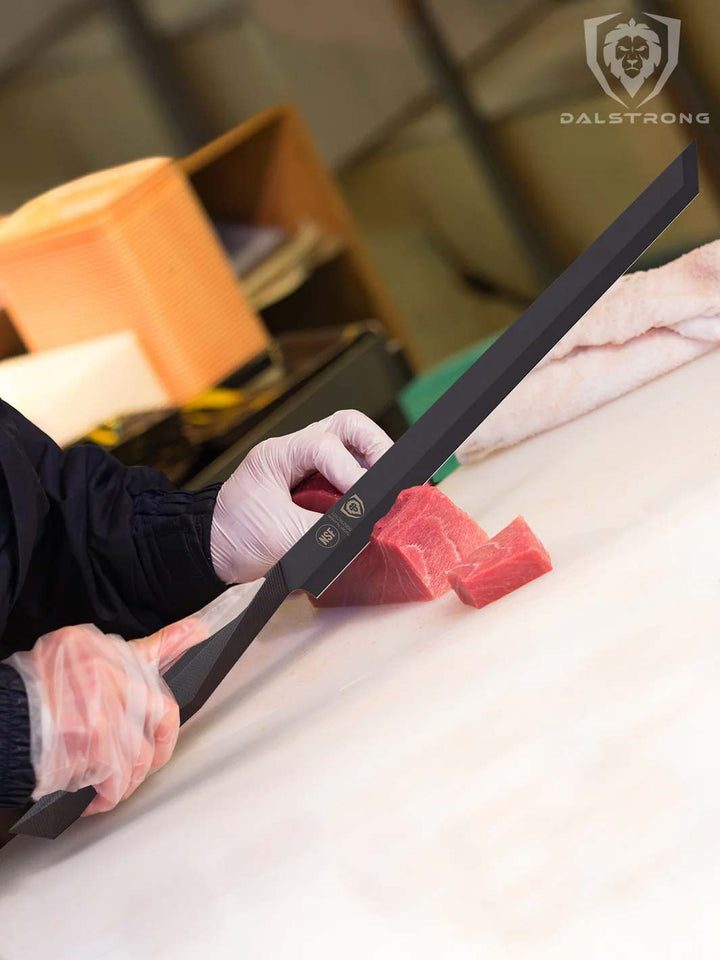 Tuna Slicing Knife 17" | Shadow Black Series | NSF Certified | Dalstrong ©