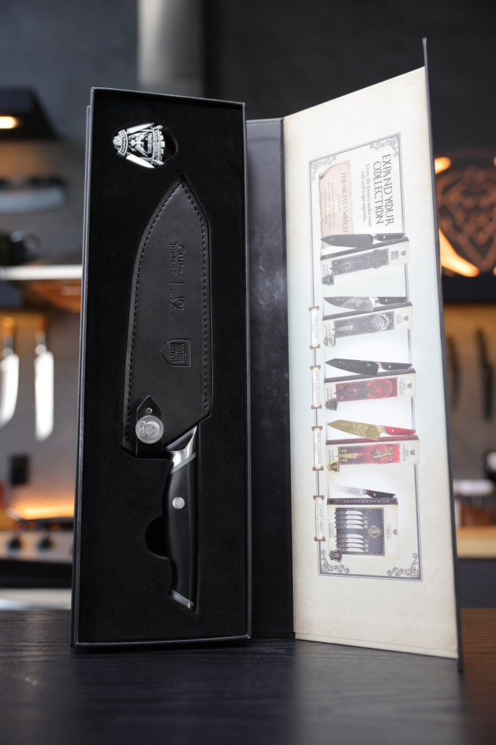 Chef Knife 8" | Game of Thrones™ Edition | Night's Watch™ | Dalstrong ©