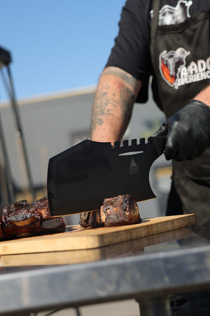 Meat Cleaver 9" | Obliterator | Shadow Black Series | NSF Certified | Dalstrong ©