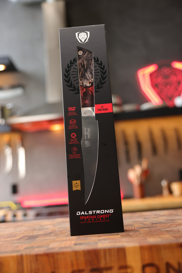 Curved Fillet Knife 6.5" | Spartan Ghost Series | Dalstrong ©