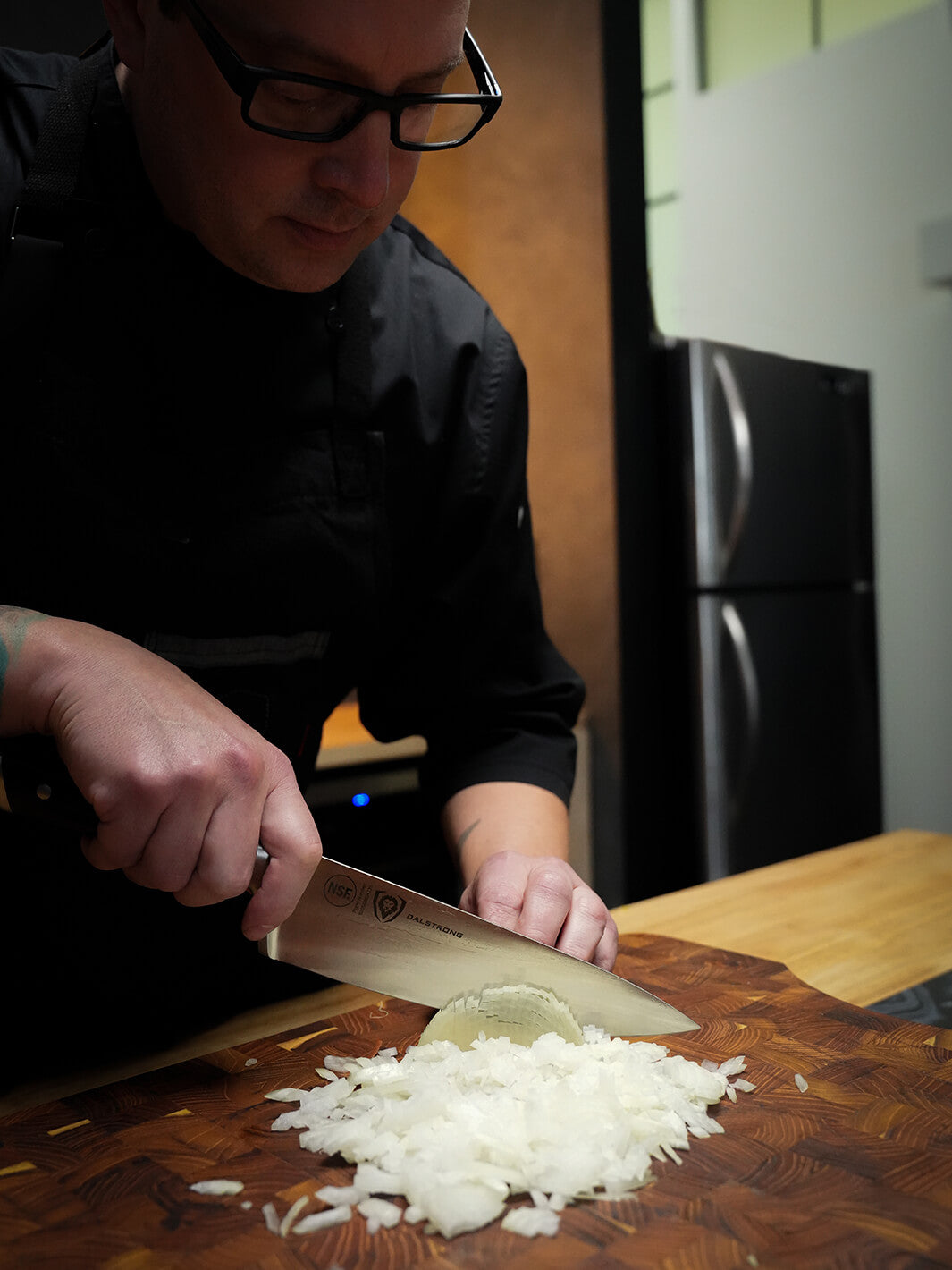 Gladiator Series Chef & BBQ Essentials |  8" Chef's Knife + 8" Chef-Cleaver Hybrid - The Crixus