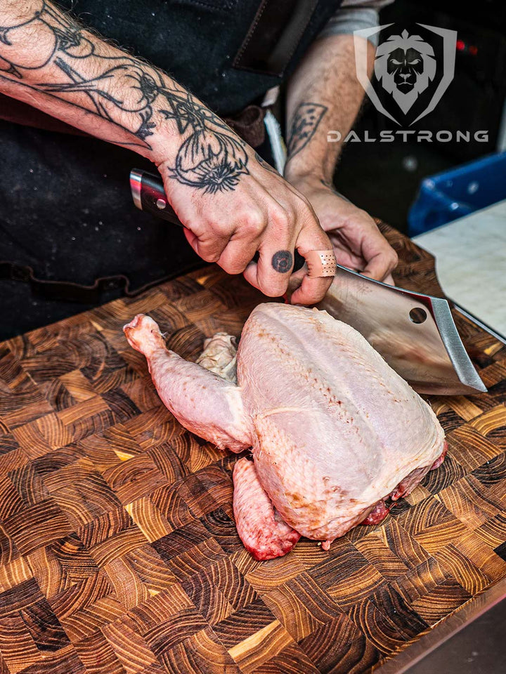 Mini Rocking Cleaver Knife 6.5" | Gladiator Series | NSF Certified | Dalstrong ©