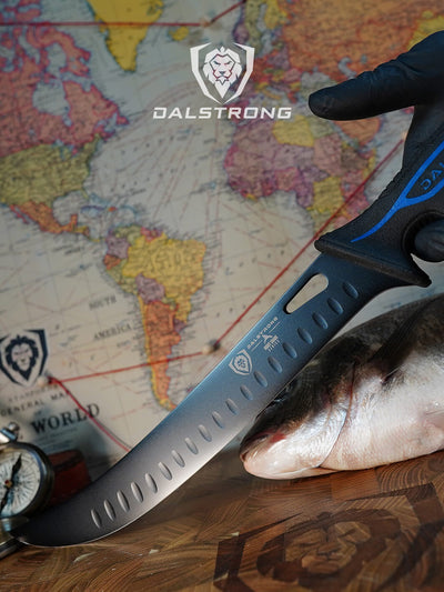 Butcher Knife 10" | Night Shark Series | NSF Certified | Dalstrong ©