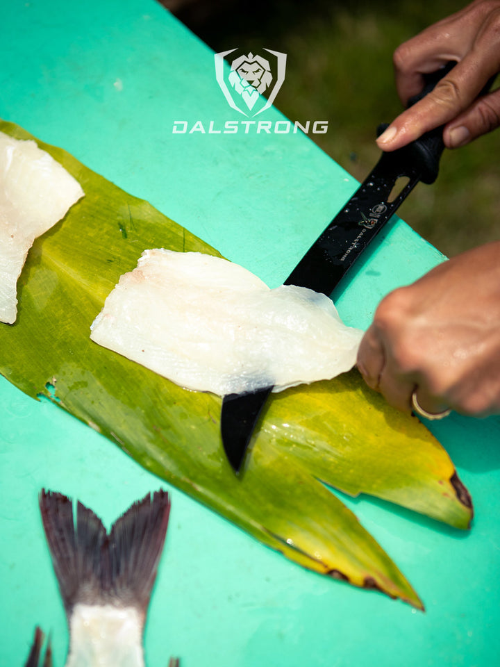 Butcher Knife 10" | Night Shark Series | NSF Certified | Dalstrong ©
