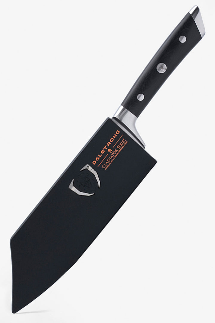 Gladiator Series Chef & BBQ Essentials |  8" Chef's Knife + 8" Chef-Cleaver Hybrid - The Crixus