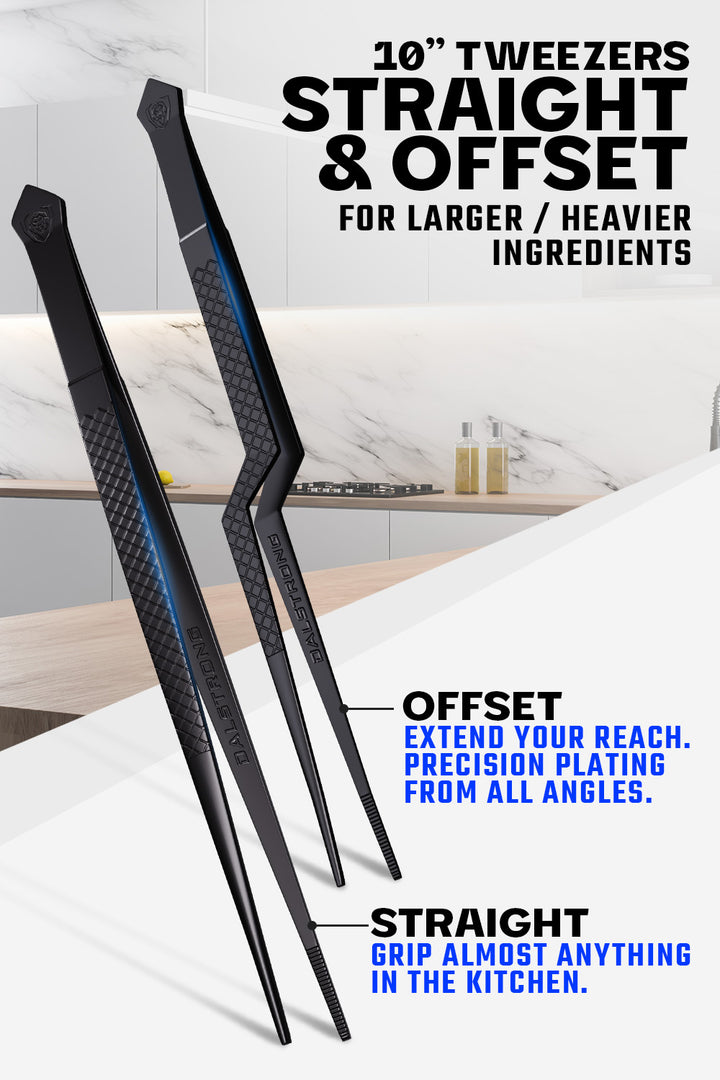 5 Piece Plating Tweezers Set | Professional | Dalstrong ©
