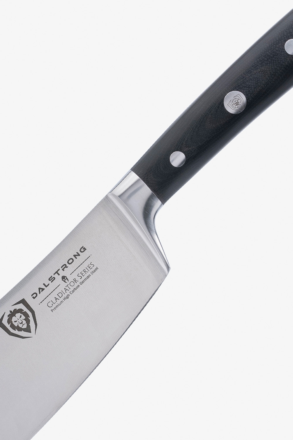Gladiator Series Chef & BBQ Essentials |  8" Chef's Knife + 8" Chef-Cleaver Hybrid - The Crixus
