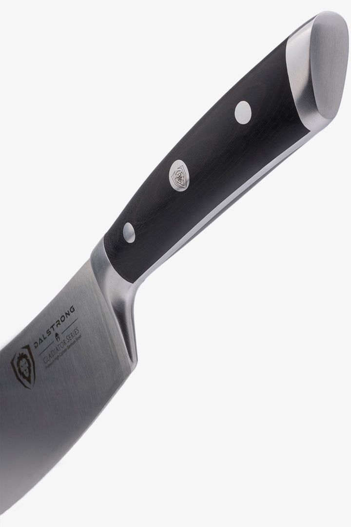 Gladiator Series Chef & BBQ Essentials |  8" Chef's Knife + 8" Chef-Cleaver Hybrid - The Crixus