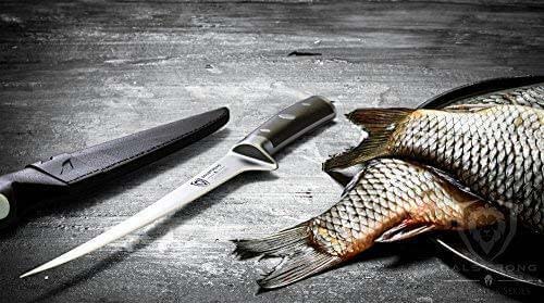 Flexible Fillet Knife 7" | Gladiator Series | NSF Certified | Dalstrong ©