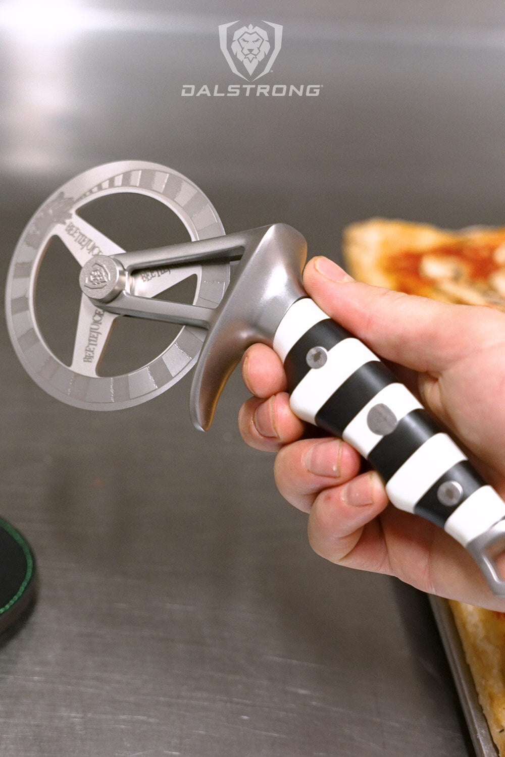 Pizza Wheel & Cutter | Beetlejuice™ Edition | Dalstrong ©