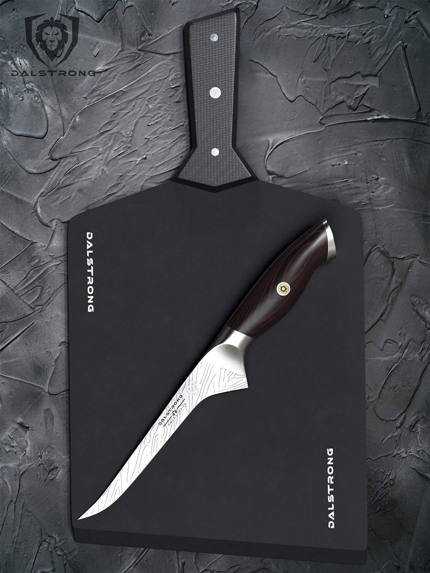 Medium Obsidian Black | Wood-Fibre Cutting Board | Infinity Series | Dalstrong ©