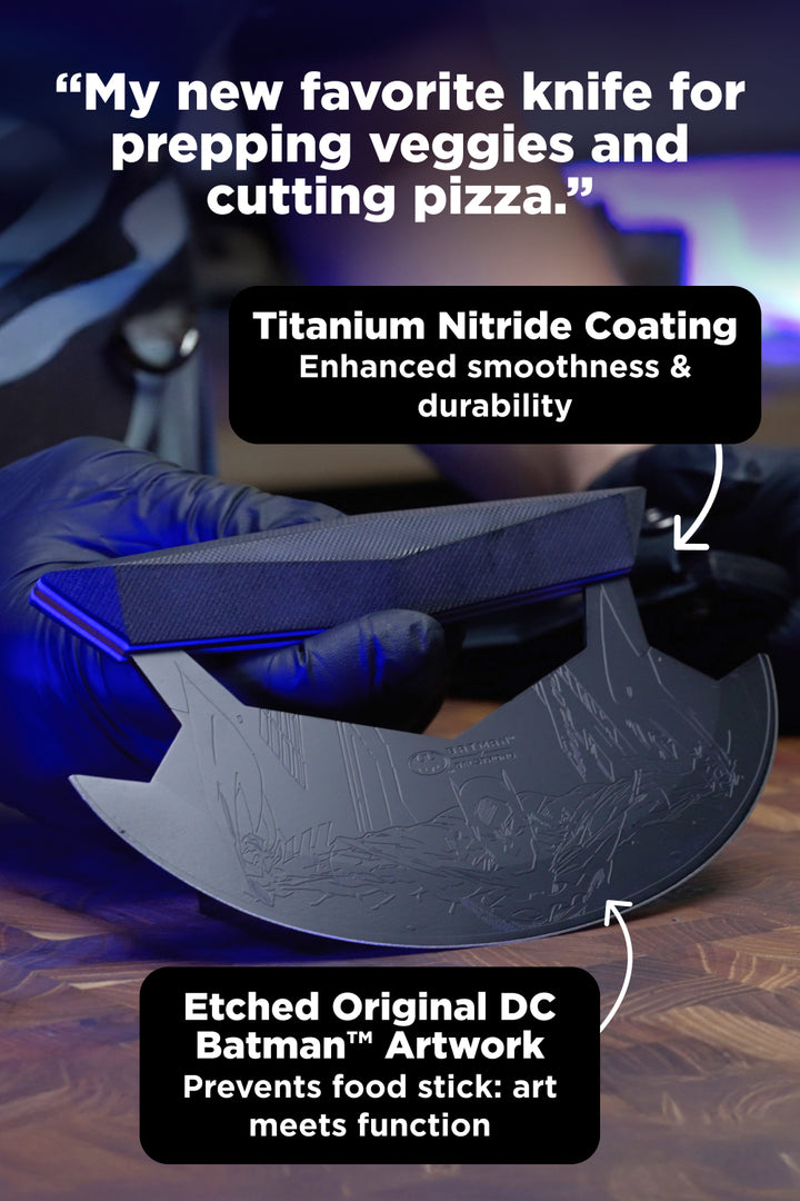 The Batman™ Bundle |  8" Chef Knife + 4" Paring Knife + 7" Ulu Knife