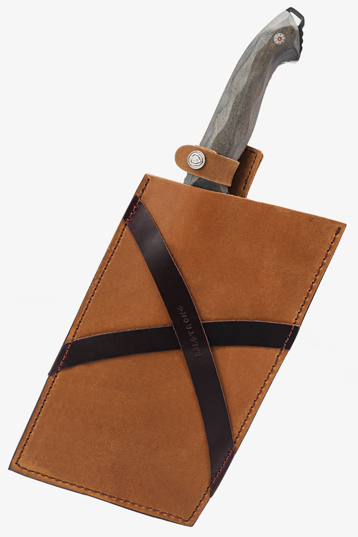 Meat Prep Bundle | Barbarian Series 9" Obliterator Meat Cleaver with Stand + 7" Venator Knife