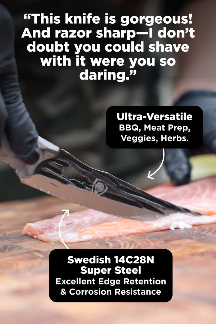 Curved Fillet Knife 6" | The Barbarian Series™ | Dalstrong ©