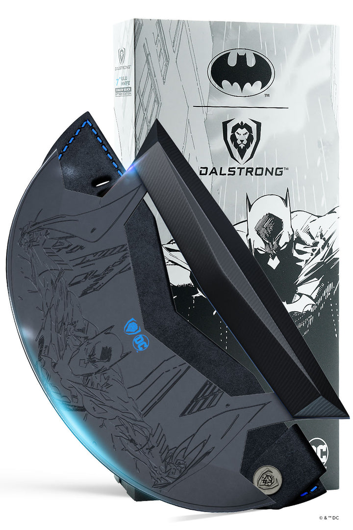 Ulu Knife 7" | BATMAN™ Shadow Black Edition | Dalstrong ©