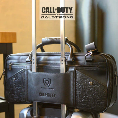 Limited Edition Leather Knife Bag | Call of Duty © Edition | Black Genuine Leather | EXCLUSIVE COLLECTOR SET | Dalstrong ©