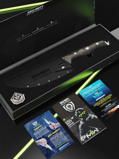 BBQ Pitmaster Knife 6.5" | Call of Duty © Edition | Forked Tip & Bottle Opener | EXCLUSIVE COLLECTOR SET | Dalstrong ©