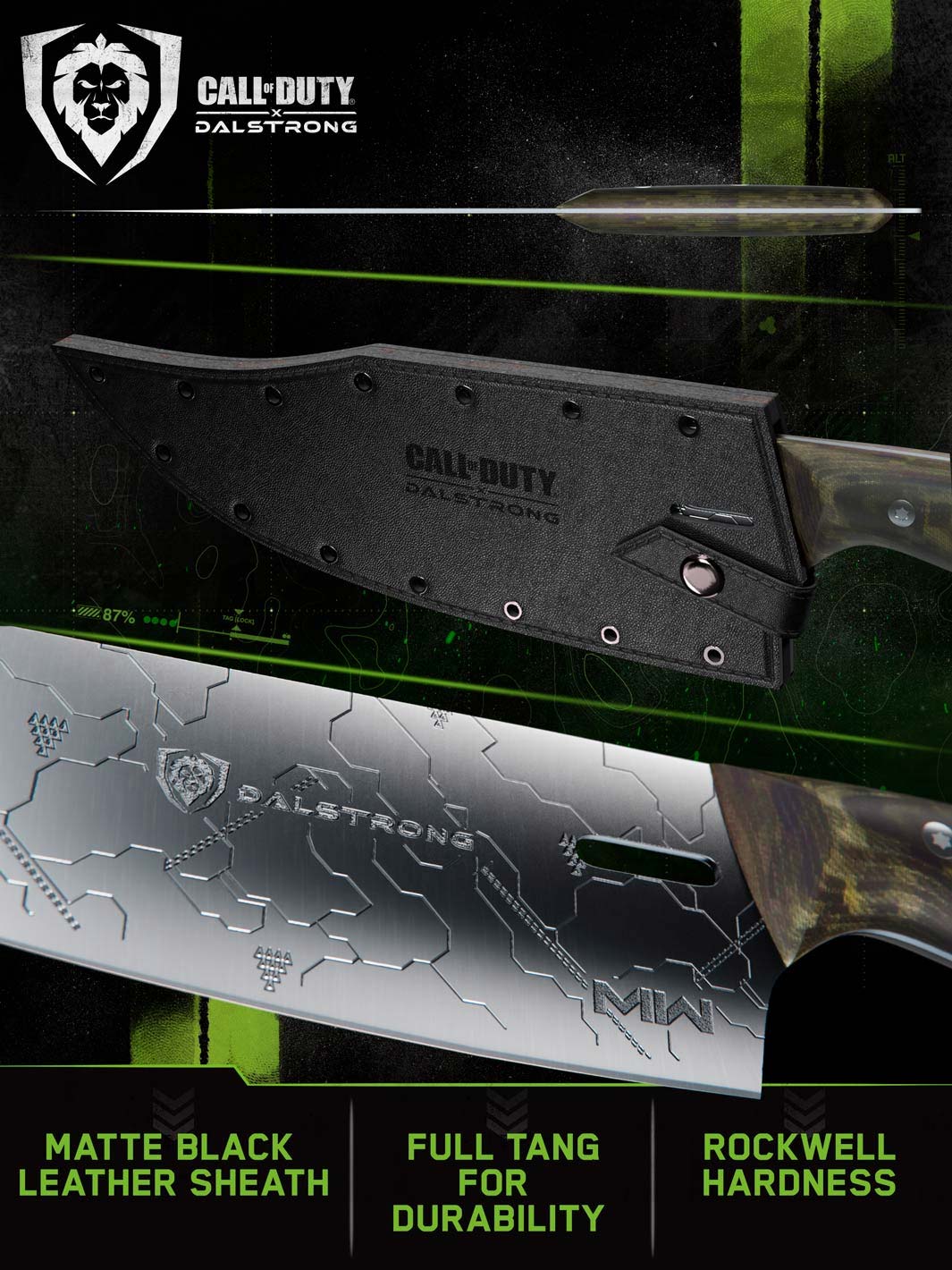 Chef Knife 8" | Call of Duty © Edition | EXCLUSIVE COLLECTOR SET | EXCLUSIVE COLLECTOR SET | Dalstrong ©