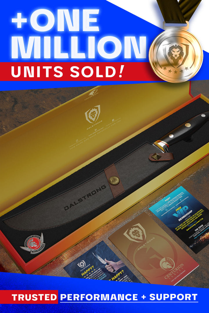 Butcher & Breaking Knife 10" | Cimiter Meat Slicer | Centurion Series | Dalstrong ©