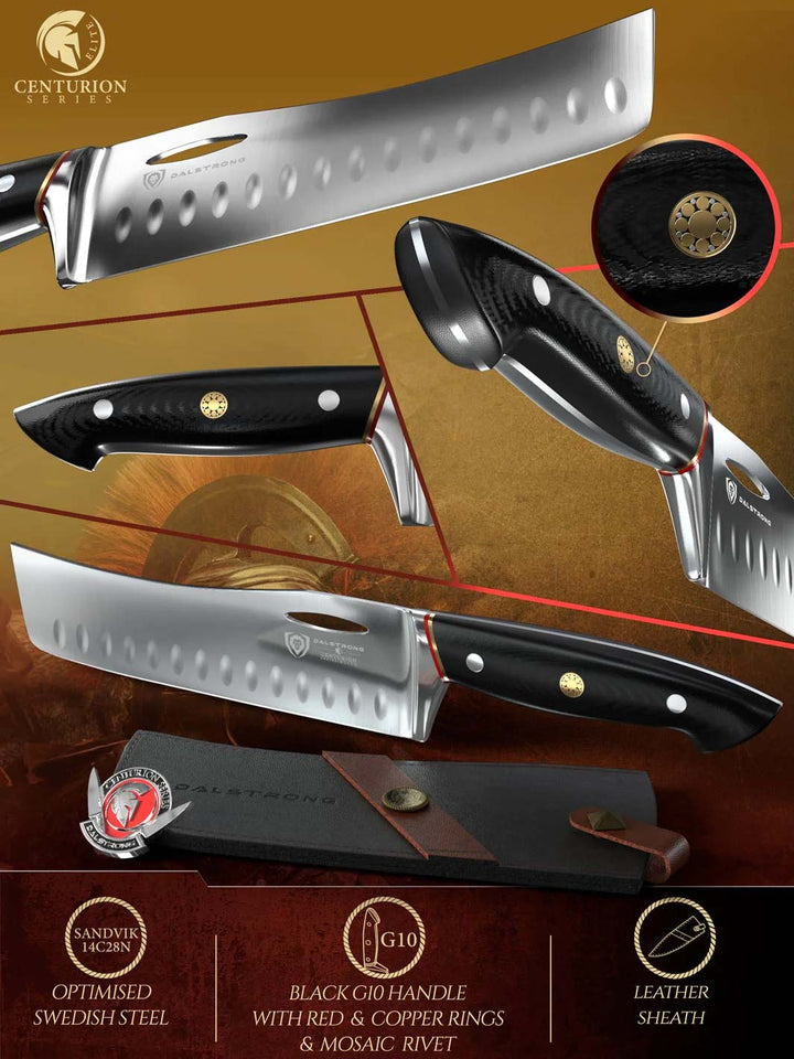 Nakiri Knife 7" | Vegetable Knife | Centurion Series | Dalstrong ©