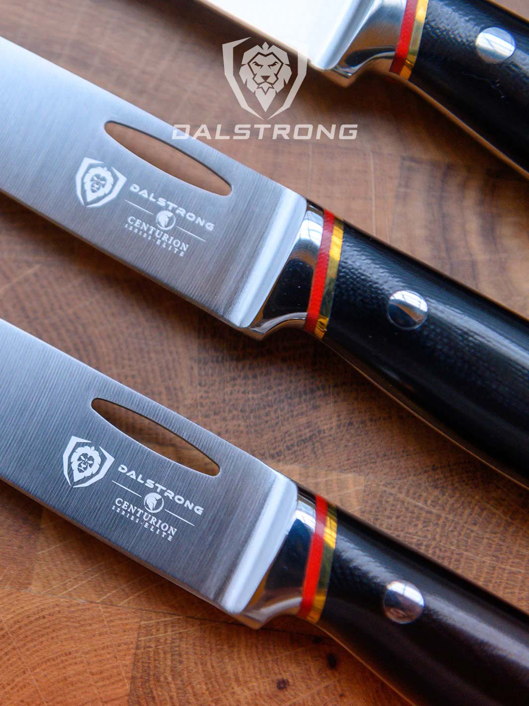 Steak Knife Set - 4 Piece | 5" Blade | Centurion Series | Dalstrong ©
