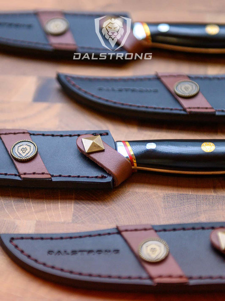 Steak Knife Set - 4 Piece | 5" Blade | Centurion Series | Dalstrong ©