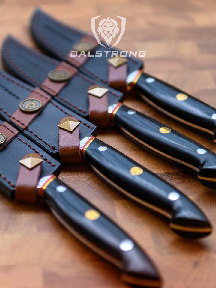 Steak Knife Set - 4 Piece | 5" Blade | Centurion Series | Dalstrong ©