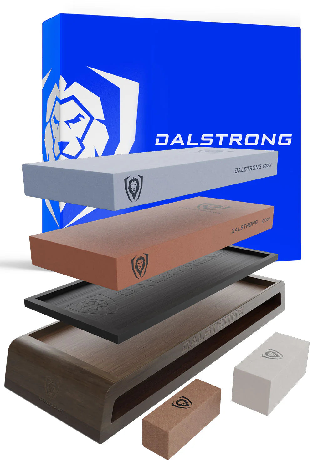 Professional Starter Kit | Spartan Ghost Series 9.5" Chef Knife + 4" Paring Knife + Premium Whetstone Kit