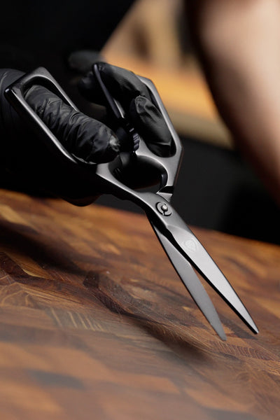 Professional Kitchen Scissors | Black Stainless Steel | Dalstrong ©