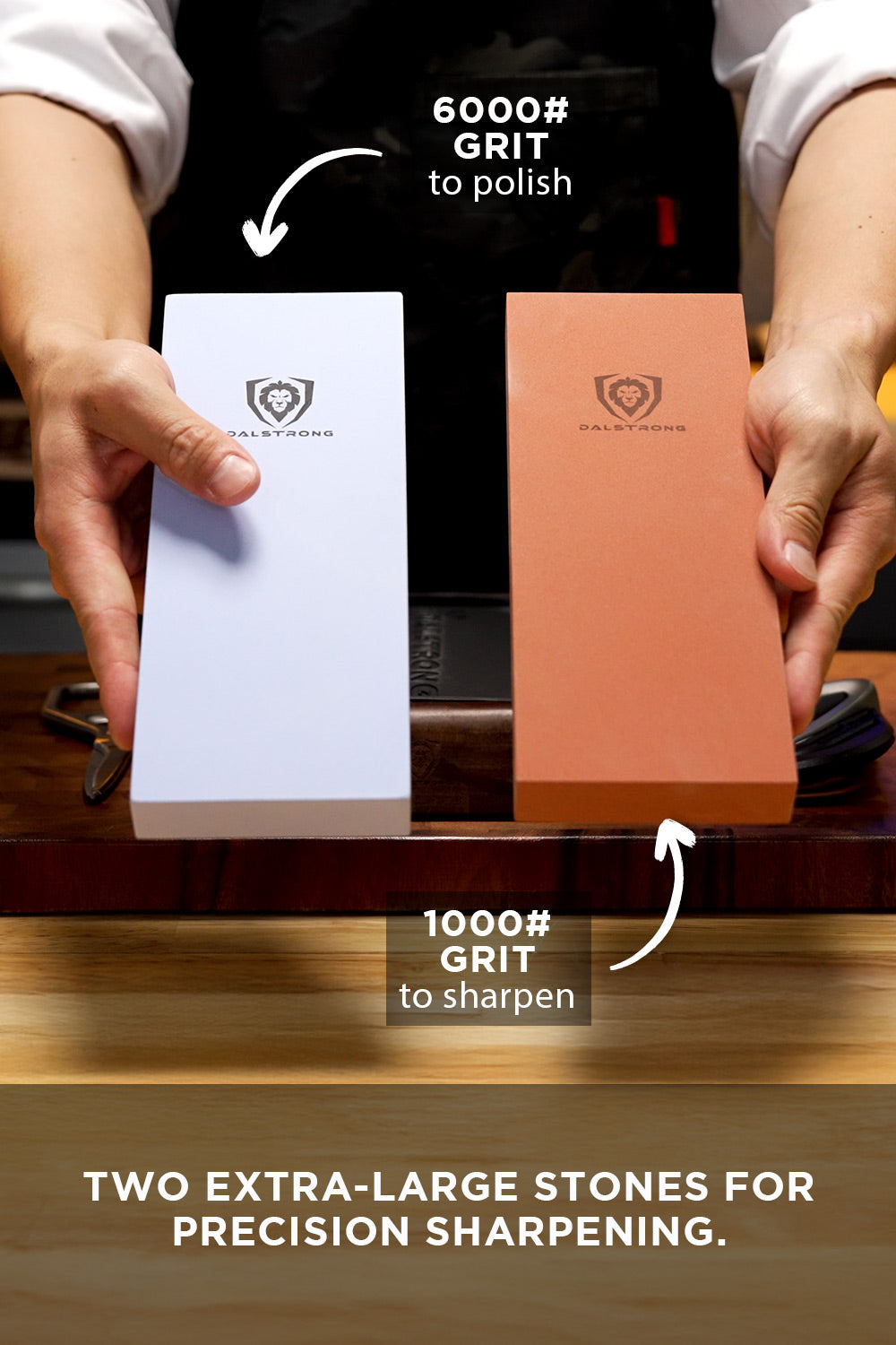 The Gladiator Bundle | 18-Piece Colossal Knife Set + Premium Whetstone Kit