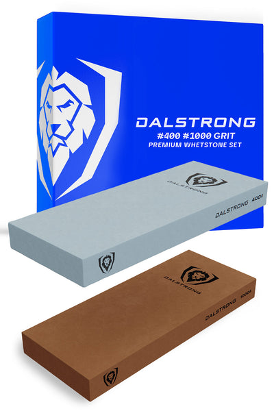 #400 / #1000 Grit | Premium Whetstone Set | Dalstrong ©