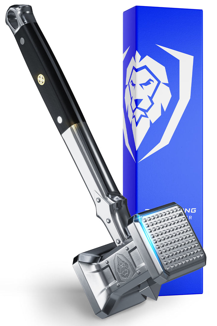 Meat Tenderizer 15" | Dual Sided, Heavy Duty & Extra-Large Hammer | Dalstrong ©