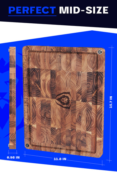 Teak Cutting Board | Medium Size | Dalstrong ©