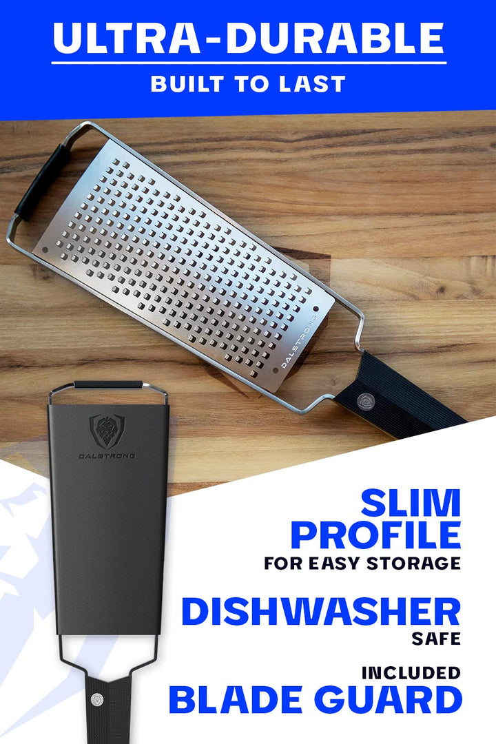 Professional Wide Cheese Grater | Coarse | Dalstrong ©