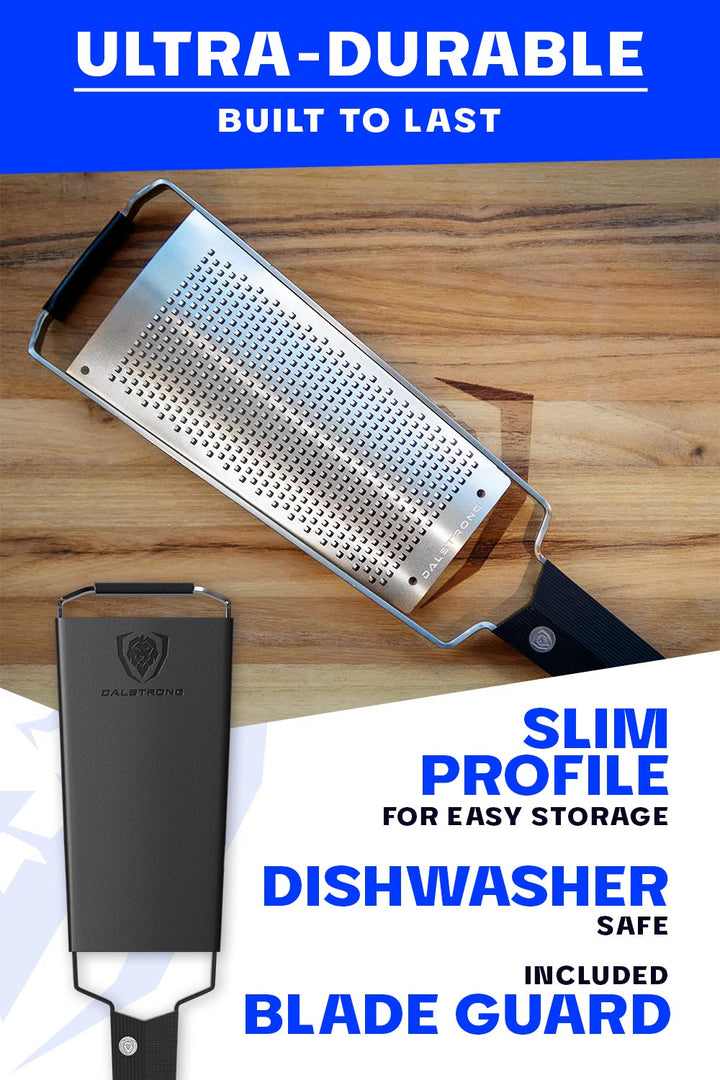 Professional Fine Wide Cheese Grater | Dalstrong ©