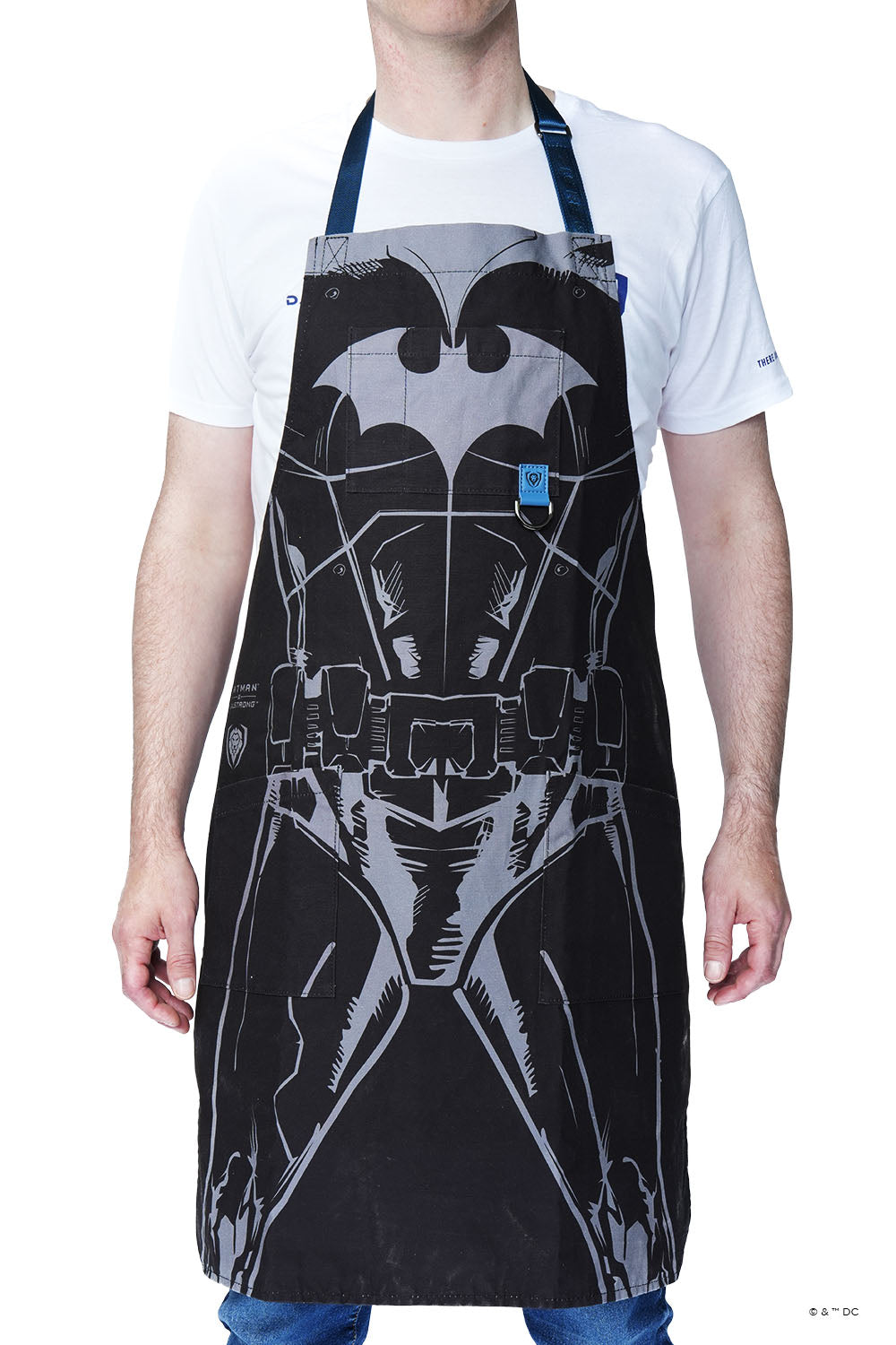 Chef's Apron | Batman™ Edition | Black Crusader | 100% Breathable Cotton | Dalstrong ©